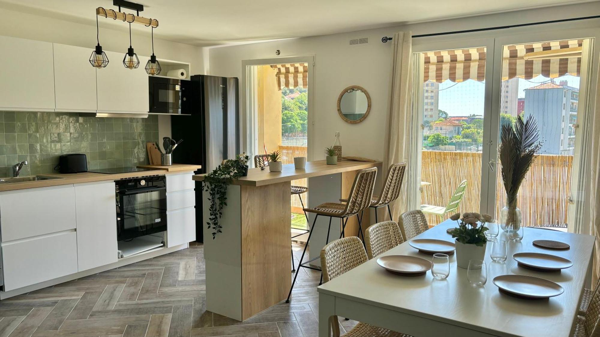Modern & Cosy 3 Bedrooms Train Tramway Nice Exterior photo